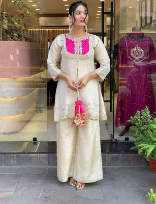 siyaexports Tunic Palazzos Co-ords Set