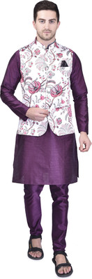 PRINTCULTR Men Kurta Pyjama Set
