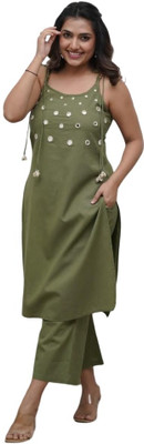 KRISHNA VASTRAM Women Kurta Pant Set