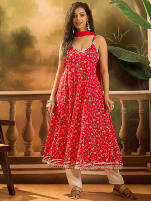 Sangria Women Kurta Pant Dupatta Set