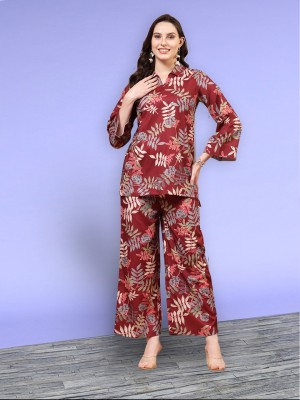 Ishanya Women Ethnic Top Pant Set