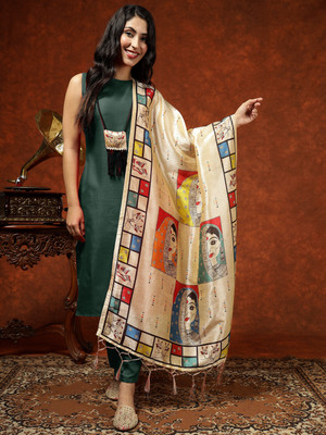 Youthnic Women Kurta Pant Dupatta Set