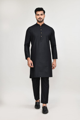 POLY2FAB Men Kurta Pyjama Set