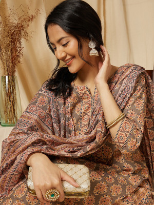 Ginni Arora Label Women Kurta Pant Dupatta Set