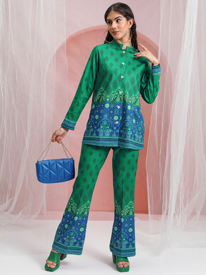Vishudh Women Shirt Pant Set