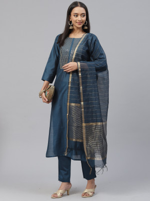 Divastri Women Kurta Pant Dupatta Set