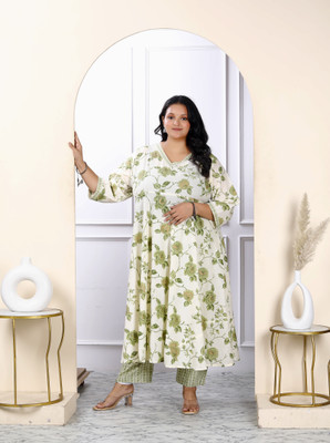 MIRAVAN Women Kurta Palazzo Set