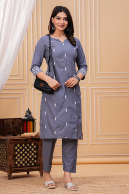 HAADIVASTRA Women Kurta Pant Set