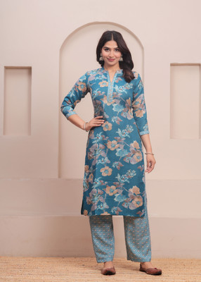 DCEE PLUS Women Kurti Pant Set