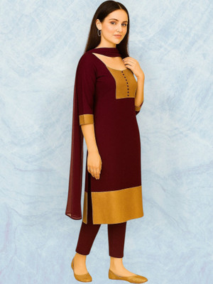 SHREEJI ENTERPRISE21 Women Kurta Pant Dupatta Set