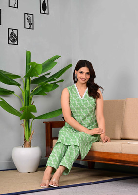 CHITTORA CREATION Women Kurta Pant Set