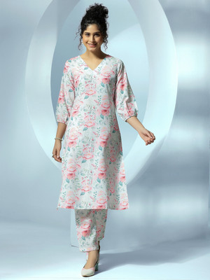 LIBAS Women Ethnic Top Pant Set