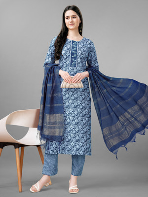 ARADHNA Women Kurta Pant Dupatta Set