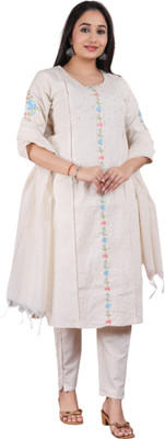 DIA TRENDS Women Kurti Pant Dupatta Set