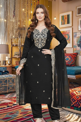 SIMPLYENTHIC Women Kurta Patiala Dupatta Set