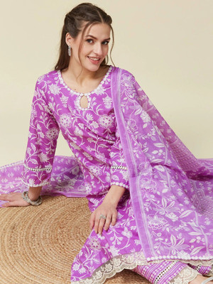 MOKOSH Women Kurta Pant Dupatta Set