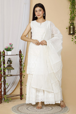 Doriyaan Women Kurta Sharara Set