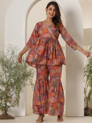 Readiprint Fashions Women Kurta Sharara Set