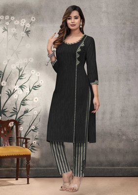 Fatima Traderz Women Kurta Pant Attached Dupatta Set