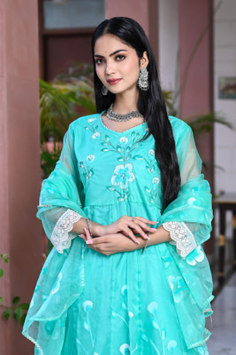 Himanshi Designer Women Kurta Pant Dupatta Set