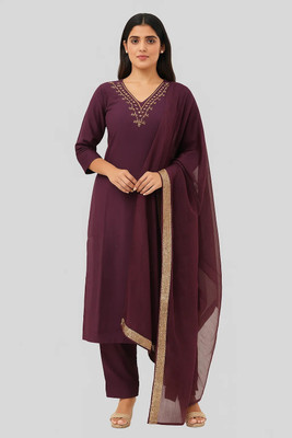 Amrut Women Kurta Pant Dupatta Set