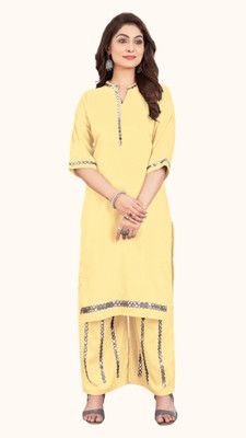 HouseOfCommon Women Kurta Palazzo Set