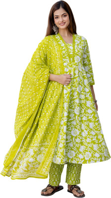 PARTHVI Women Kurta Pant Dupatta Set