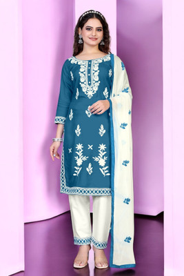 VAANSH CREATION Women Kurti Pant Dupatta Set