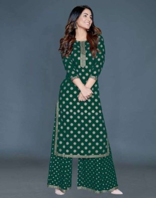 MayshaCreations Women Kurta Palazzo Set