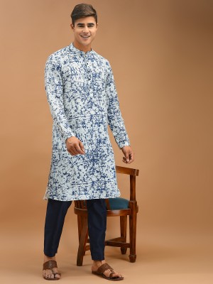 DEYANN Men Kurta Pyjama Set