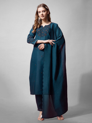HouseOfCommon Women Kurta Pant Dupatta Set