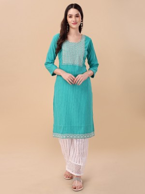 RIEKA Women Kurti Palazzo Set