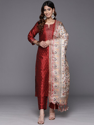 Aadvika Women Kurta Pant Dupatta Set