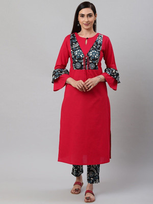 Yash Gallery Women Kurta Pant Set
