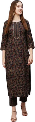 nisha designers Women Kurti Salwar Set