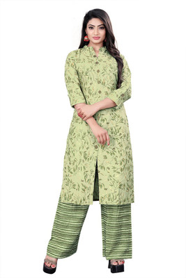 HF HOLYDAY FASHION Women Kurti Palazzo Set