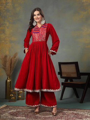 Stylum Women Kurta Palazzo Set