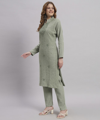 CANBLAR Women Kurta Palazzo Set