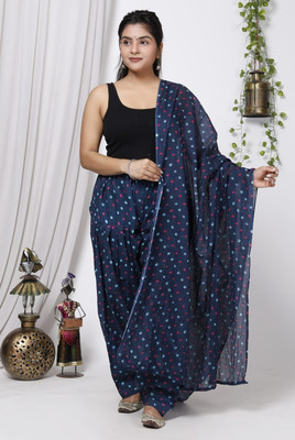 HANVIK TRADERS Women Patiala Dupatta Set
