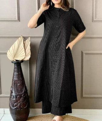 shree fab Women Kurta Palazzo Set