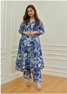 VASTRA CREATION Women Ethnic Top Pant Set