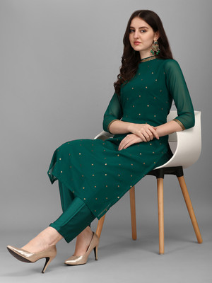 Saanjh Women Kurta Pant Set