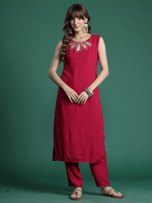 Indo Era Women Kurta Pant Set