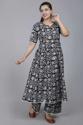 SUBH LAXMI Women Kurta Palazzo Set