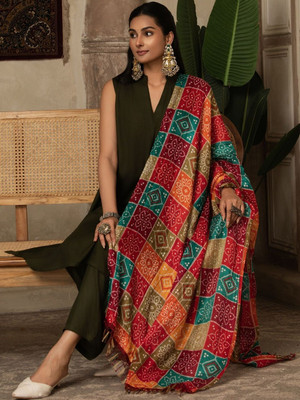 Sangria Women Kurta Pant Dupatta Set