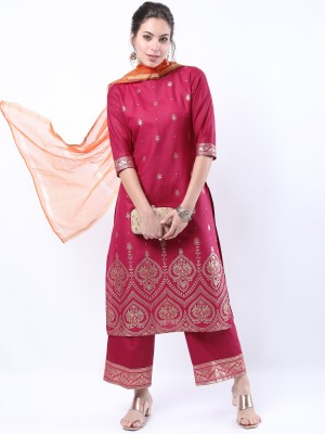 KETCH Women Kurta Palazzo Set