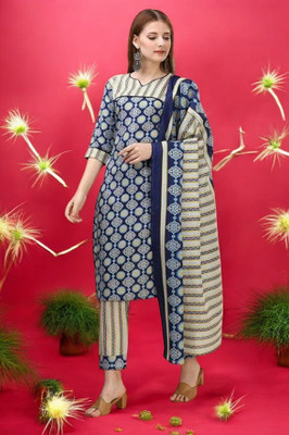 Gitaji Women Kurta Pant Dupatta Set