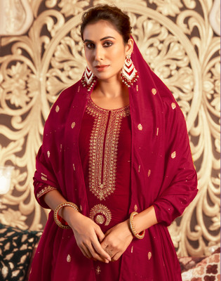 Skylee Women Kurta Pant Dupatta Set
