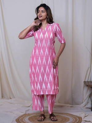 Aanganedit Women Kurti Pant Set
