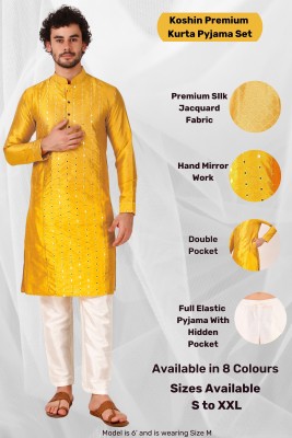 Koshin Men Kurta Pyjama Set